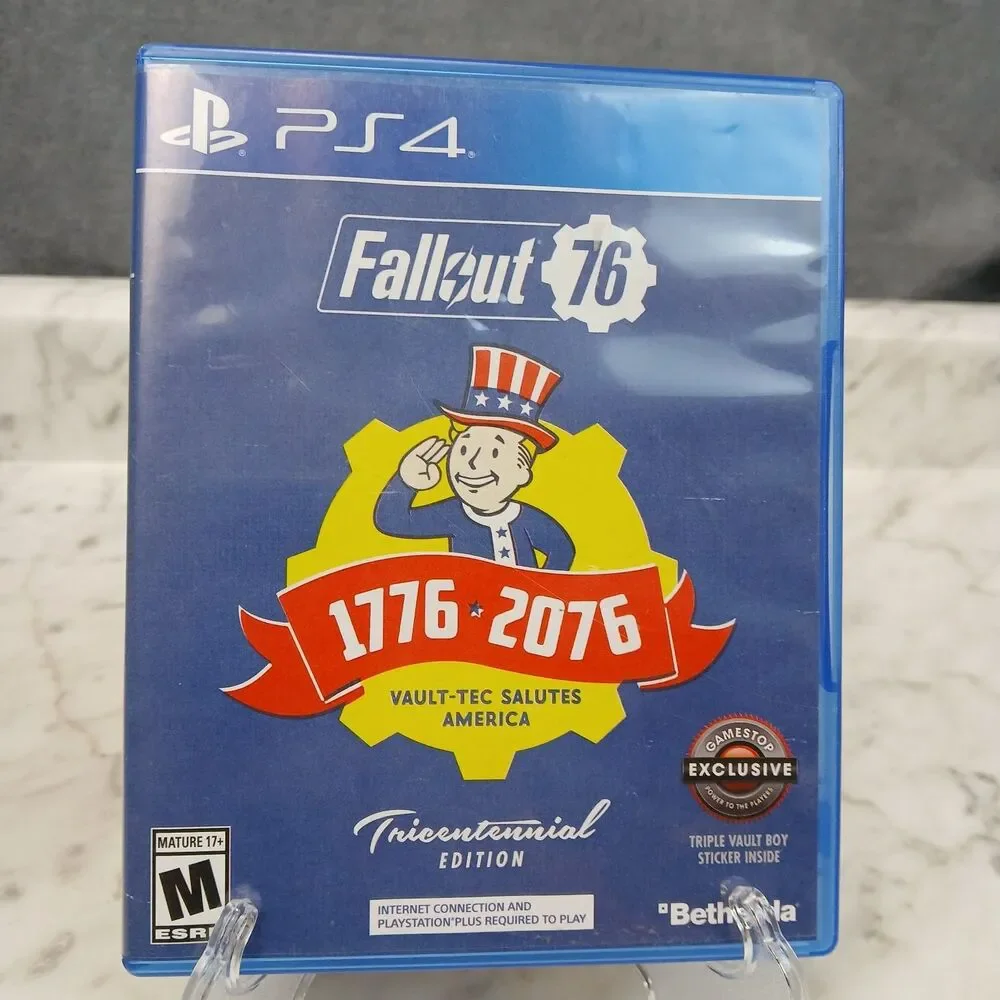 Fallout 76 Tricentennial Edition PS4 Video Game Online Multiplayer